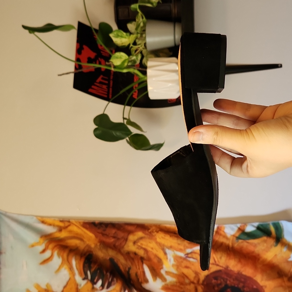 Rampage Black Womens Heels Size 7